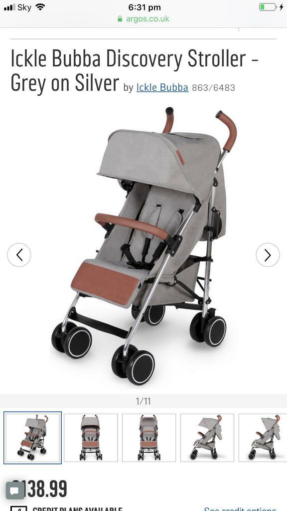 ickle bubba stroller argos